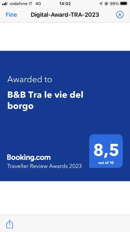 B&B Tra Le Vie Del Borgo 비에스테 외부 사진